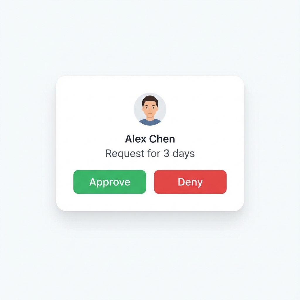 Approval UI